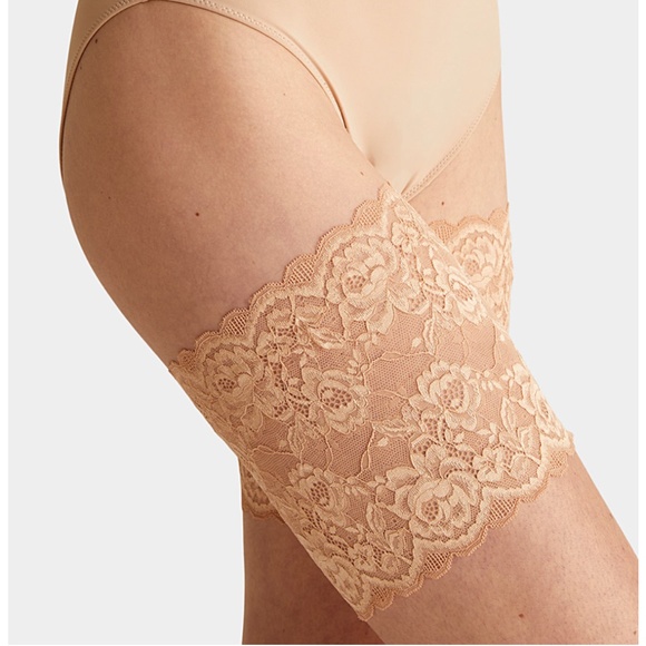 Secret nude anti-chafing tights lace band NWT - Picture 1 of 9